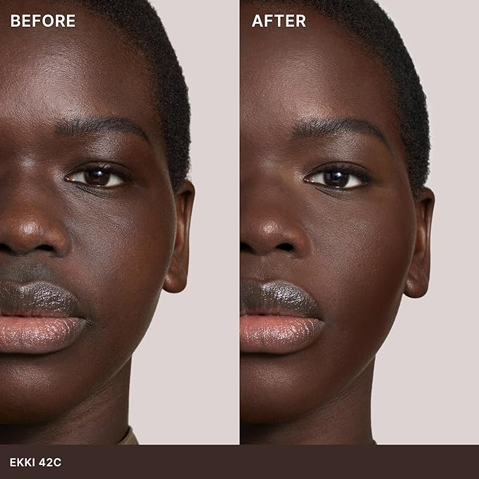 ILIA - Skin Rewind Complexion Stick - Foundation + Concealer + Skincare | Non-Toxic, Vegan, Cruelty-Free, Clean Makeup (42C - Ekki, 0.35 oz | 10 g)-BrightBean Baby
