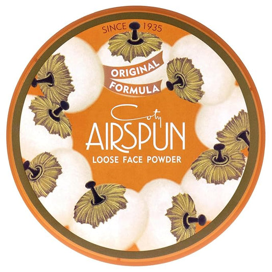Airspun Coty Loose Face Powder, Translucent, Pack of 1-BrightBean Baby