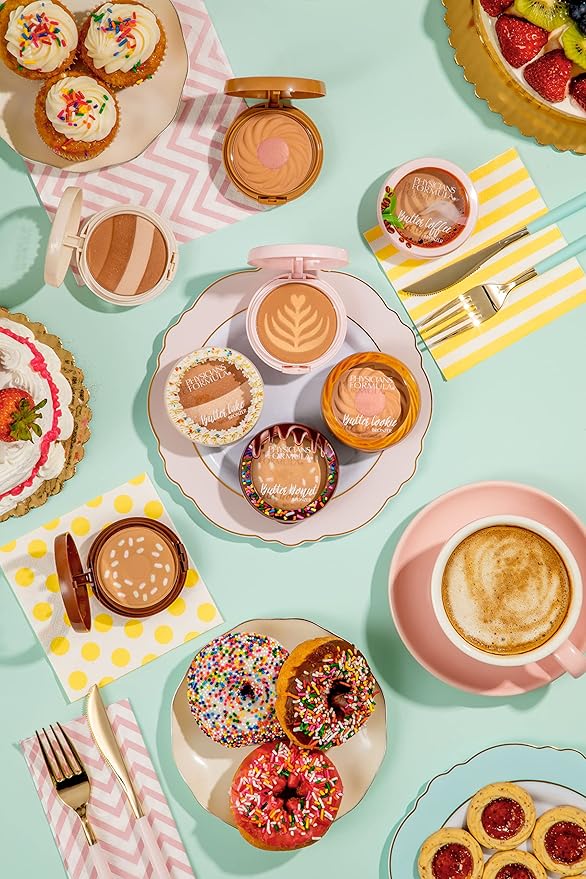 Physicians Formula Murumuru Butter Cheat Day Donut Bronzer, Lightweight, Cruelty-Free, For Sensitive Skin, Dark Shimmer Cream Bronzer, 0.38Oz, Sprinkles-BrightBean Baby