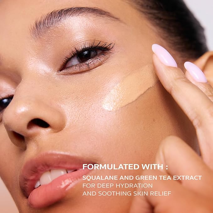 Ruby Kisses Tinted Moisturizer, Hydration, Calm & Revitalize Skin, Skin Perfecting, Blur Pores & Fine Lines, Natural Finish & All-Day Comfort Wear (Honey Beige)-BrightBean Baby