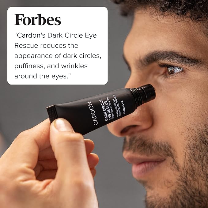 Cardon | Dark Circle Rescue for Men and Women | Under Eye Roller Eye Stick Massager for Puffy Eyes, Dark Circles, Bags, Wrinkles | Made with Peptides, Niacinamide, Hyaluronic Acid-BrightBean Baby