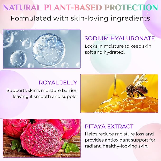 Primer for Face Before Makeup, 3 In 1 One Step Color Corrector Primer, SPF 50 PA+ Sunscreen Isolation Cream, Hydrating, Oil Control Facial Serum Even Skin Tone, Water-Resistant & Sweat-Proof-BrightBean Baby