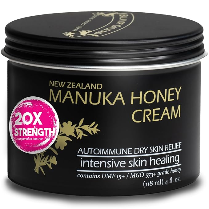 BALM OF GILEAD Manuka Eczema Honey Cream - Moisturizer for Sensitive Skin, Eczema, Psoriasis & Dermatitis - Manuka Honey Ointment, Grassfed Tallow-BrightBean Baby