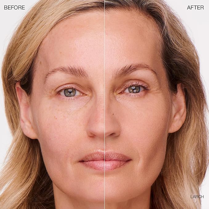 Ogee Complexion Perfecting Liquid Foundation - Lightweight Tinted Moisturizer For Face (Larch 2.25C - Light Medium, Beige Undertones) - with Vitamin C & Jojoba Oil - Certified Organic & Made in USA-BrightBean Baby