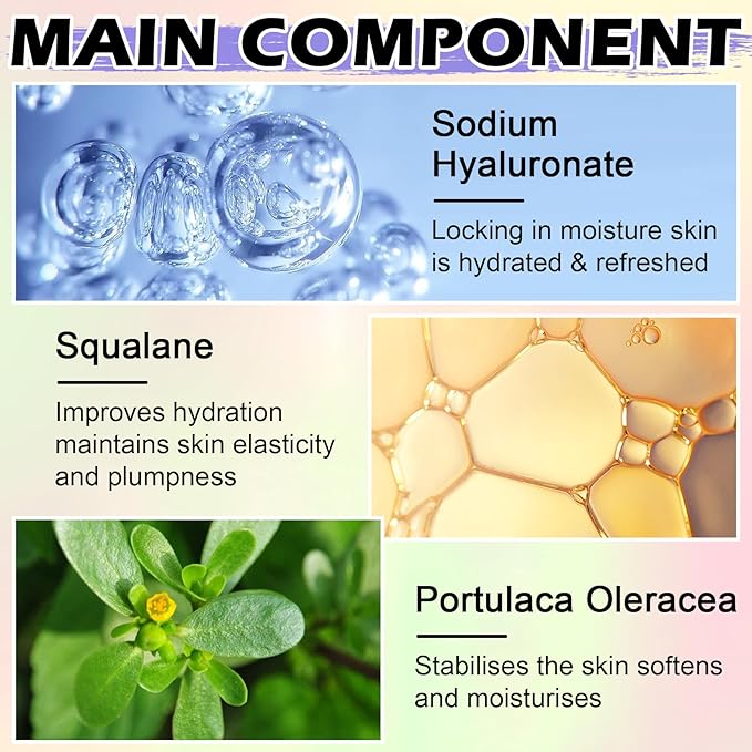 3 In 1 Color Corrector Makeup Primer Color Correcting Primer Cream Tinted Moisturizer Brightening Primer Facial Serum Isolation Cream Neutralizes Skin Tone for Face Before Makeup Base Cream-BrightBean Baby