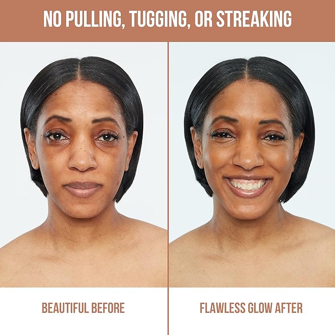 Glamazon Second to None Foundation Stick, Sunkissed Honey, Light-to-Full Coverage, Weightless Makeup With a Glowy Natural Finish-BrightBean Baby