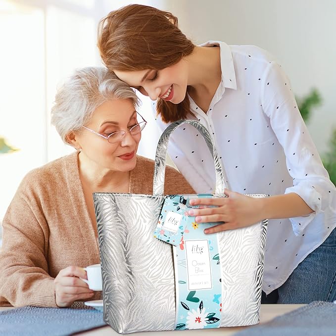 Mothers Day Gifts for Mom XXXL Relaxing Perfumes Spa Gift Set Luxury Bath & Body Gift Set with Shower Gel | Christmas, Birthday, Pampering Gifts for Her, Wife Self Care Bridal Shower Pamper Kit-BrightBean Baby