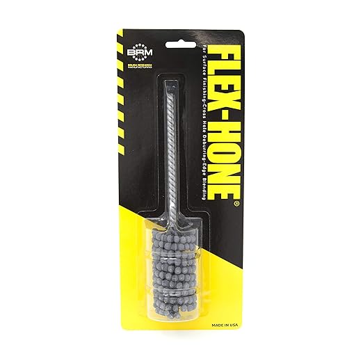Brush Research BC11232 FLEX-HONE®, 1-1/2" (38mm) Diameter, 320 Grit, Silicon Carbide, For Mild Steel, Stainless Steel, Cast Iron and Softer Ferrous Materials