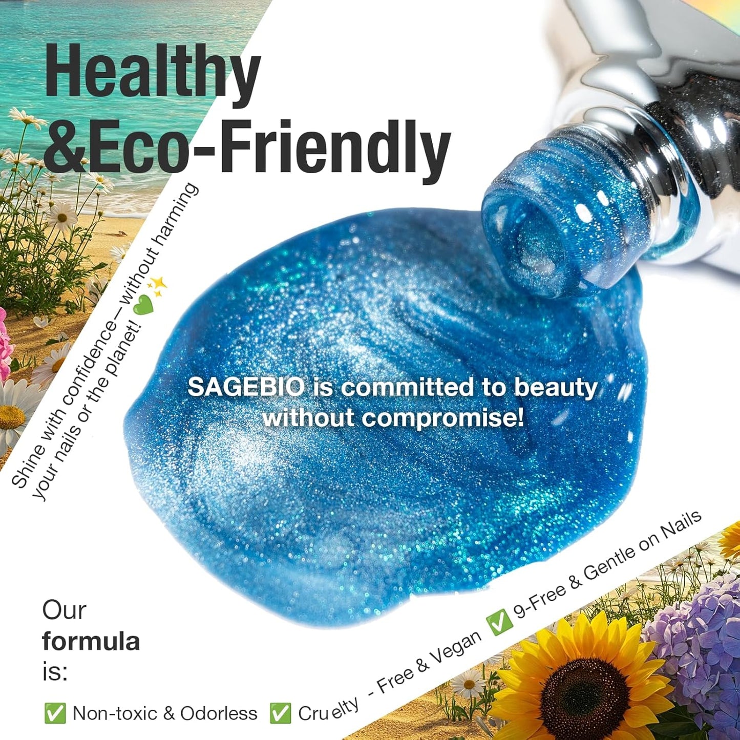 Cat Eye Gel Nail Polish, 15ml Magnetic Gel, High-Gloss Finish, Long-Lasting, DIY Manicure Kit with Magnet Stick, Stunning 3D Magnetic Effect, 04-BrightBean Baby