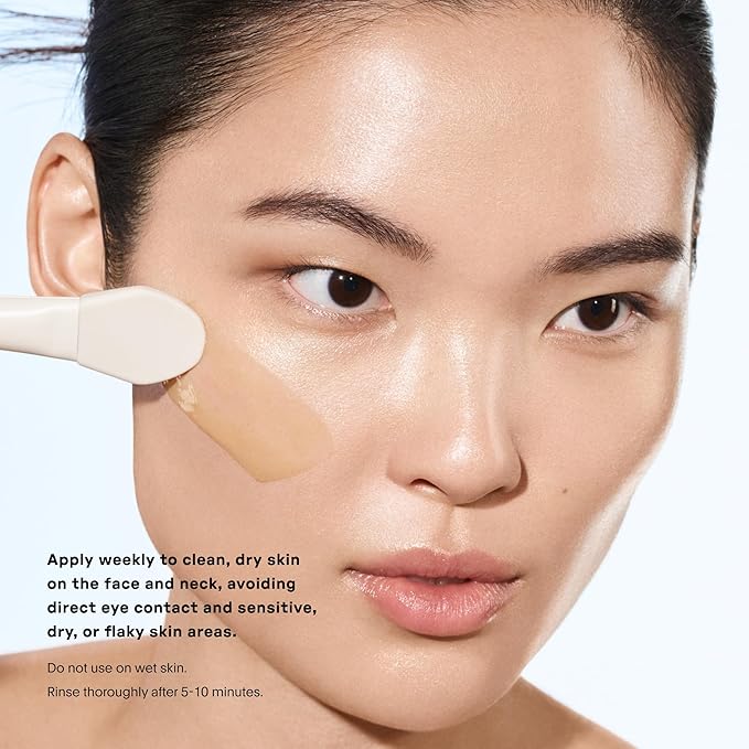 U Beauty Resurfacing Flash Peel Glycolic Acid Exfoliating Serum for Face with Stable Retinol, Hyaluronic Acid, Fruit Alpha Hydroxy Acids, Vitamins C+E - Visibly Improved Density, Lifting -1 fl oz-BrightBean Baby