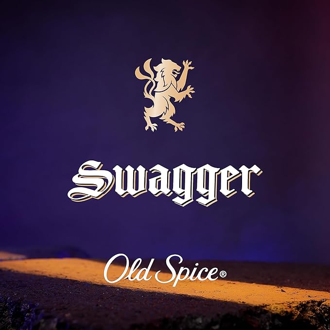 Old Spice Swagger Scent of Confidence, Body Wash for Men, 24 fl oz (Pack of 4)-BrightBean Baby