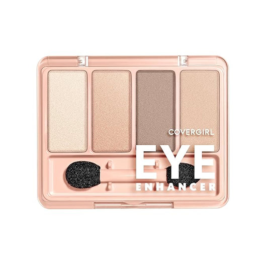 Covergirl Eye Enhancers Eye Shadow Palette, Natural Nudes, 0.19 Ounce-BrightBean Baby