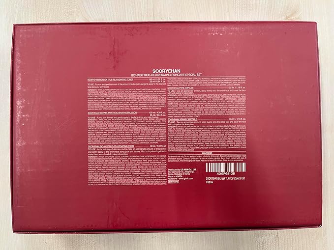 SOORYEHAN Bichaek True-Rejuvenating Skincare Special Set (430 ml/14.54 fl oz) - Skin Elasticity, Wrinkle and Pore Improvement, Korean Medicine Extracts-BrightBean Baby