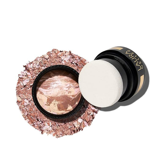 LAURA GELLER NEW YORK Bronze-n-Brighten Baked To Go - Travel Size - Fair - Natural Bronze Glow-BrightBean Baby