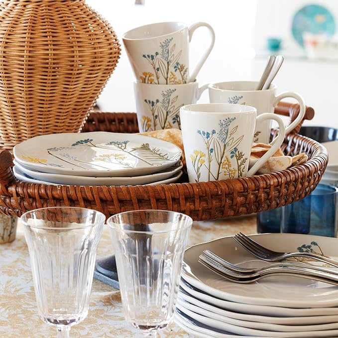 Lenox 896611 Wildflowers Dinner Plates, Set of 4