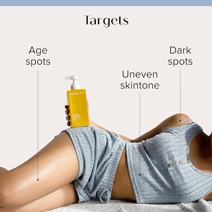 Medix 5.5 Vitamin C Cream Face Lotion & Body Lotion Moisturizer | Anti Aging Skin Care Firming & Brightening Cream Diminishes The Look Of Uneven Skin Tone, Age Spots, & Sun Damaged Dry Skin, (2-Pack)-BrightBean Baby