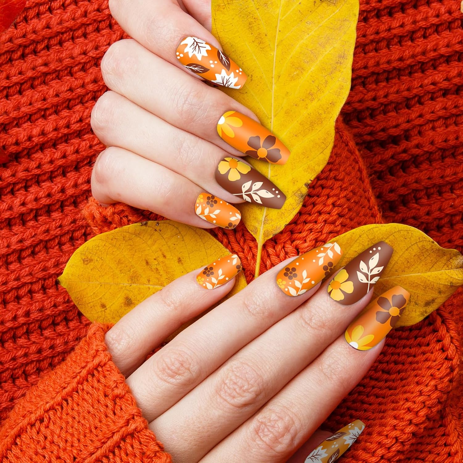 Whaline 6Pcs Fall Halloween Christmas Nail Plates Stamping Set Pumpkin Ghost Snowman Stamp Templates Nail Art Plates for DIY Print Manicure Salon Design-BrightBean Baby