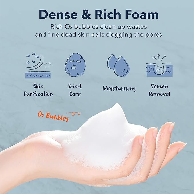 Purederm Deep Purifying Black O2 Bubble Mask Charcoal (10 Pack) – Bubble Face Sheet Mask for Purifying & Brightening-BrightBean Baby