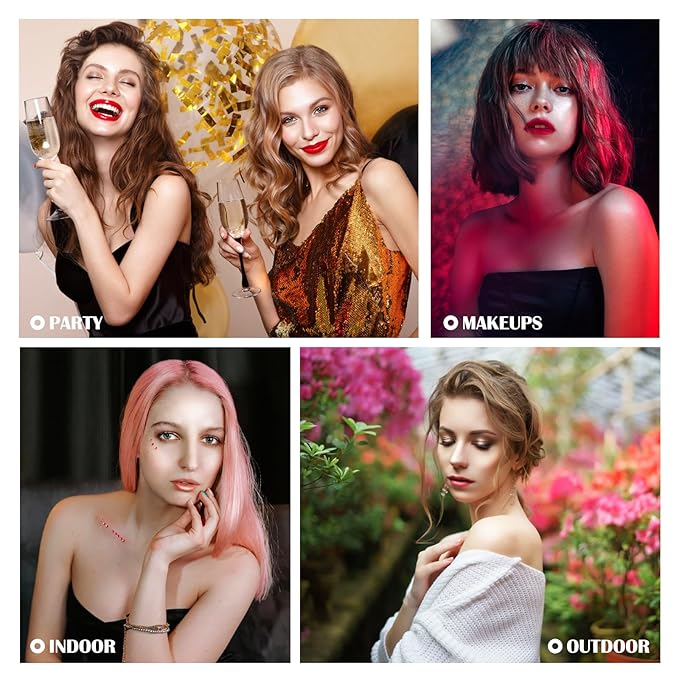 Liquid Highlighter Natural Glow For Face & Body, Waterproof Moisturizing Light Liquid Luminizer For Long Lasting Shimmer, Contour Highlighter Stick Easy to Apply with Cushion Applicator-BrightBean Baby