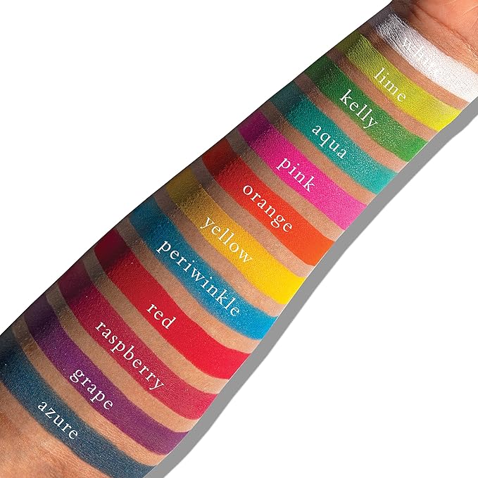 Viseart Paris Slimpro Pro Luxe Eyeshadow Palette (Editorial Brights)-BrightBean Baby