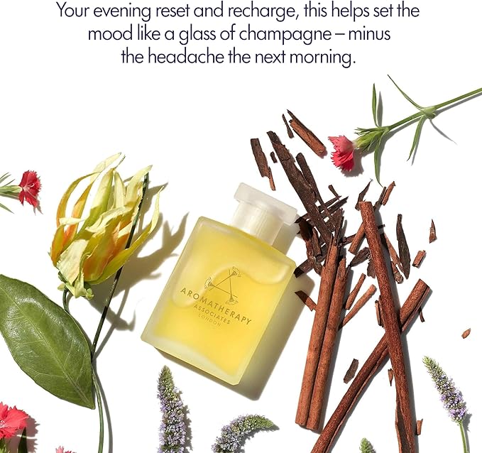 Aromatherapy Associates Revive Evening Bath and Shower Oil – Natural Hydrating Oil with 3 Essential Oils to Refresh Mind, Body, and Spirit (1.86 oz)-BrightBean Baby