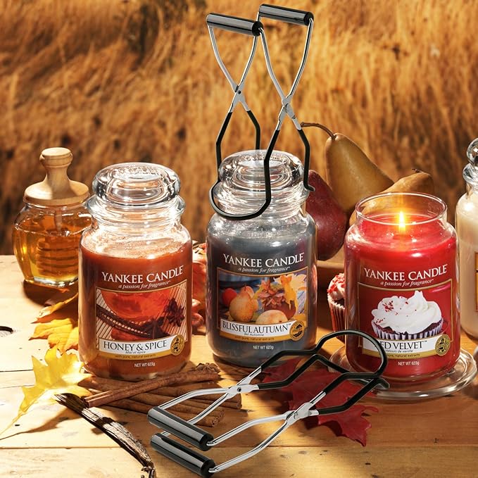 Eeoyu Canning Jar Lifter Tongs Stainless Steel Jar Lifter with Grip Handle for Home Kitchen (Black)