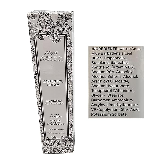 Bakuchol Botanicals Gift Set with Travel Case, Includes Face Serum, Toner & Cleanser All-in-One, Eye Cream, Moisturizer-BrightBean Baby