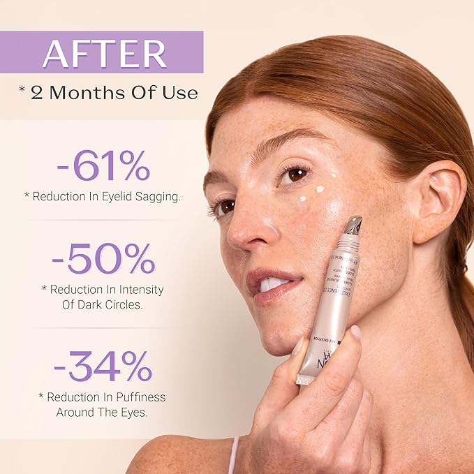 Yon-Ka Excellence Code Contours Eye Cream (15ml) Anti-Aging Eye and Lip Treatment with Hyaluronic Acid, Reduce Puffiness and Dark Circles, Paraben-Free-BrightBean Baby