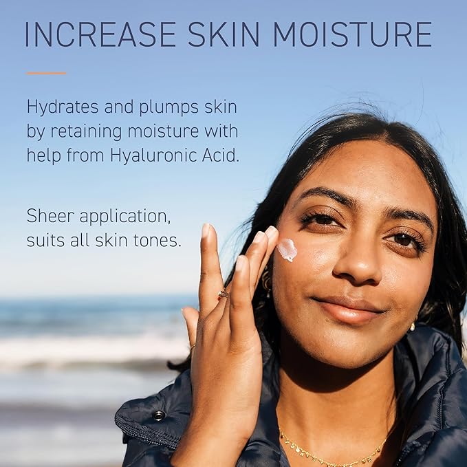 Brush On Block Untinted Mineral Sunscreen SPF 50 for Face | Broad Spectrum, Hyaluronic Acid, Sheer & Non-Greasy Moisturizer for Sensitive Skin, Zinc Oxide Sunscreen, P++++, Made in USA-BrightBean Baby