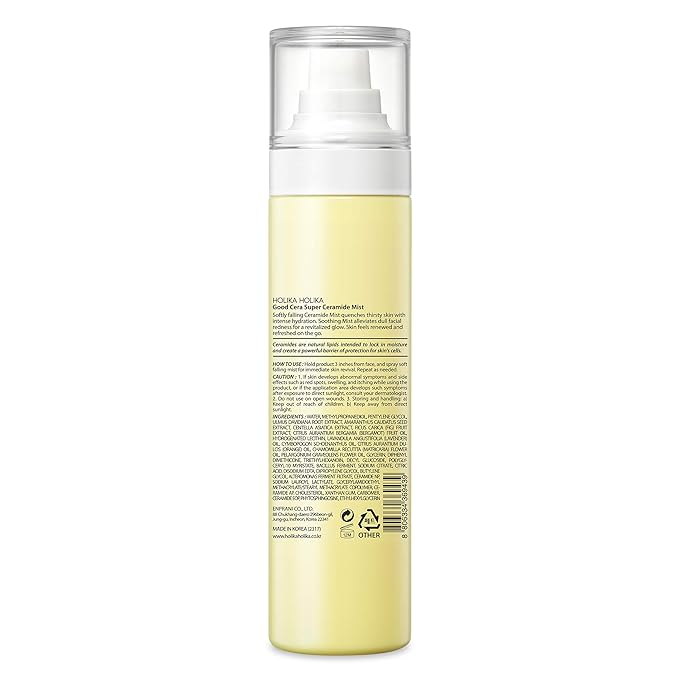 HOLIKA HOLIKA Good Cera Super Ceramide Mist | Face Mist Hydrating Spray w/Fermented Ceramides (4.05 fl oz)-BrightBean Baby