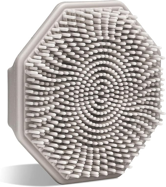 Sud Scrub® Antimicrobial Silicone Face Scrubber, 1 Pack, Gentle Face Exfoliator for Sensitive Skin, Eco Friendly Facial Cleansing Brush, Exfoliating Face Brush for Men and Women (Clay)-BrightBean Baby