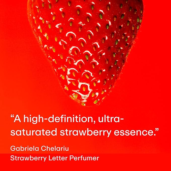 PHLUR Strawberry Letter Eau de Parfum - Travel Size Perfume Spray - Strawberry Gourmand Fine Fragrance (9.5mL)-BrightBean Baby