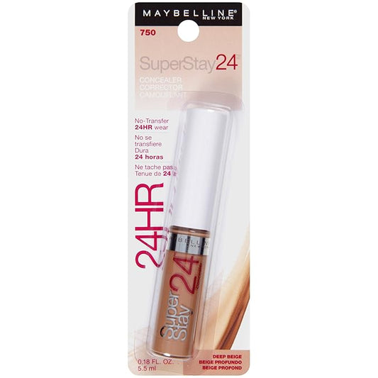 Maybelline Superstay Concealer Dp Bge .18 Oz, Pack of 2-BrightBean Baby