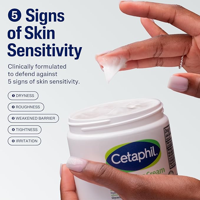 Cetaphil Face & Body Moisturizer, Hydrating Moisturizing Cream for Dry to Very Dry, Sensitive Skin, NEW 1 oz 12 Pack, Fragrance Free, Non-Comedogenic, Non-Greasy-BrightBean Baby