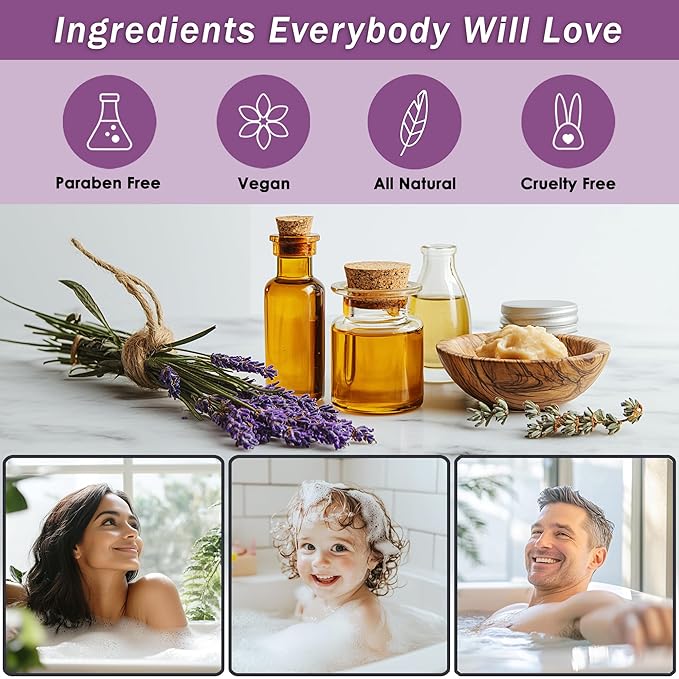 Bath Spa Gift Sets - Luxury Basket With Honey & Lavender - Spa Kit Includes Wash, Bubble Bath, Lotion, Bath Salts, Body Scrub, Body Spray, Shower Puff, Bathbombs, Soap and Towel-BrightBean Baby