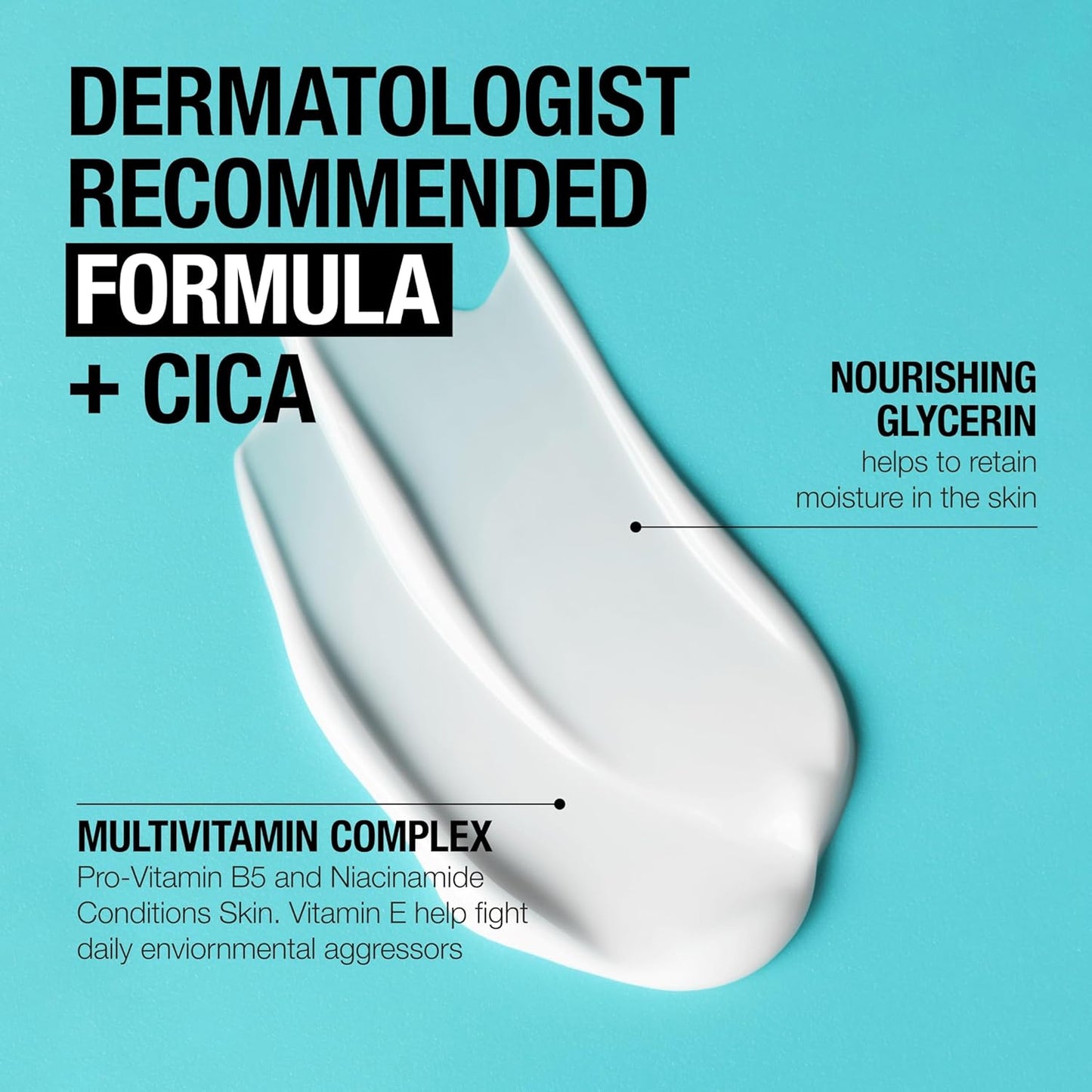 Neutrogena Fragrance Free Daily Facial Moisturizer, Face & Neck Moisturizer for Sensitive Skin with Vitamin B3, Pro-Vitamin B5 & Vitamin E Supports Skin's Dynamic Barrier, 3.4 fl. oz-BrightBean Baby