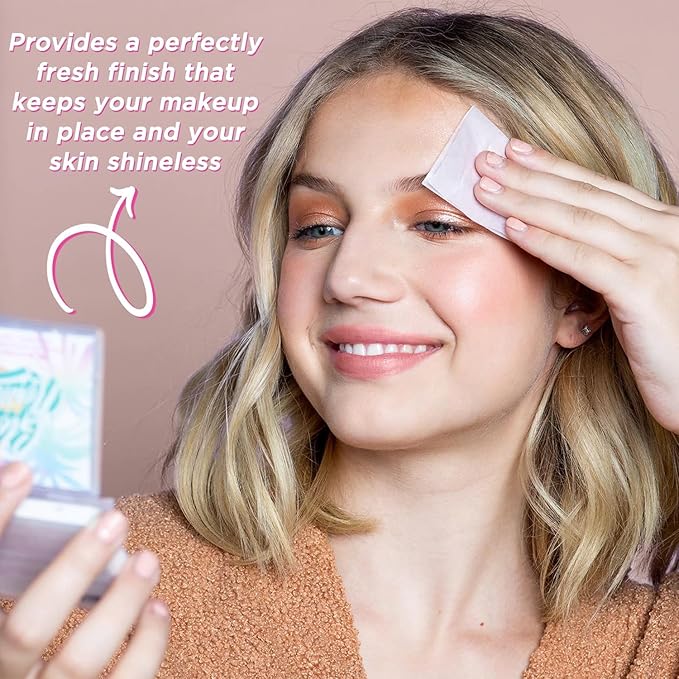 Petite ’N Pretty Sporty Set for Kids, Teens and Tweens - Skin Care Kit of Cleanser,Moisturizer, 50 pcs of Oil Blotting Sheets, and Natural Deodorant - Travel Essentials for Fresh & Glowing Skin-BrightBean Baby