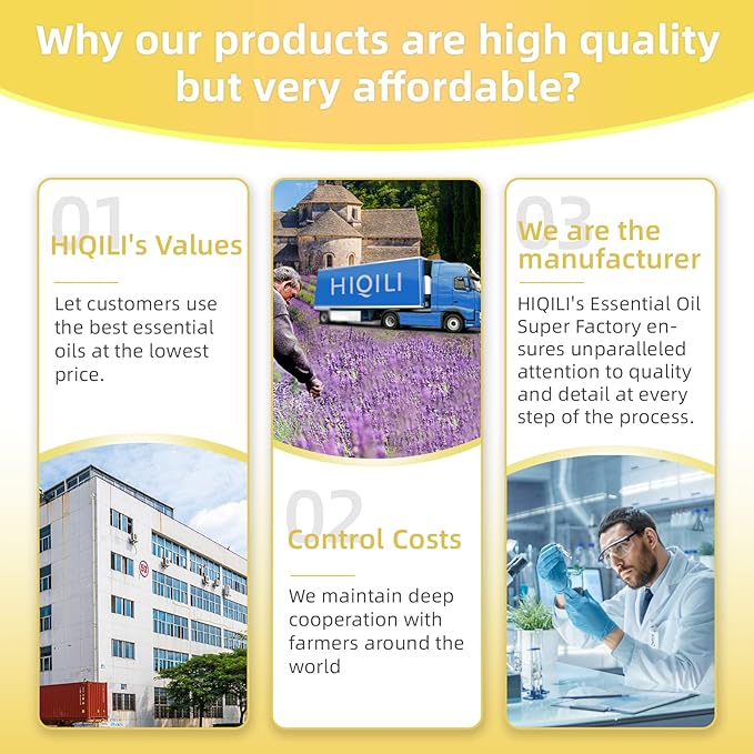 HIQILI 32 Ounces Vanilla Essential Oil, Strong Fragrance for Body Lotion, Candle Making, Soap, Aromatherapy-32 Fl Oz-BrightBean Baby