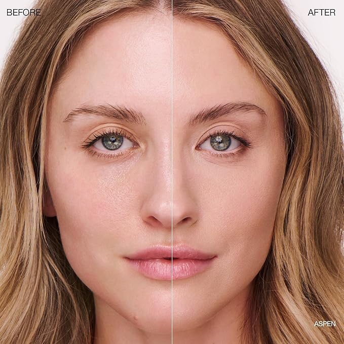 Ogee Complexion Perfecting Liquid Foundation - Lightweight Tinted Moisturizer For Face (Aspen 1.0W - Fair, Warm Undertones) - with Vitamin C & Jojoba Oil - Certified Organic & Made in USA-BrightBean Baby