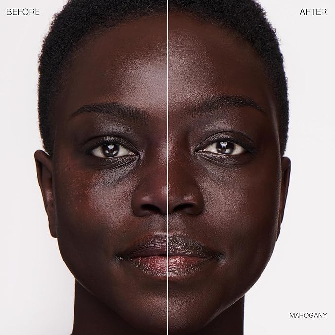 Ogee Complexion Perfecting Liquid Foundation - Lightweight Tinted Moisturizer For Face (Mahogany 14.5N - Deep Cocoa (Rich Undertones) - with Vitamin C & Jojoba Oil - Certified Organic & Made in USA-BrightBean Baby