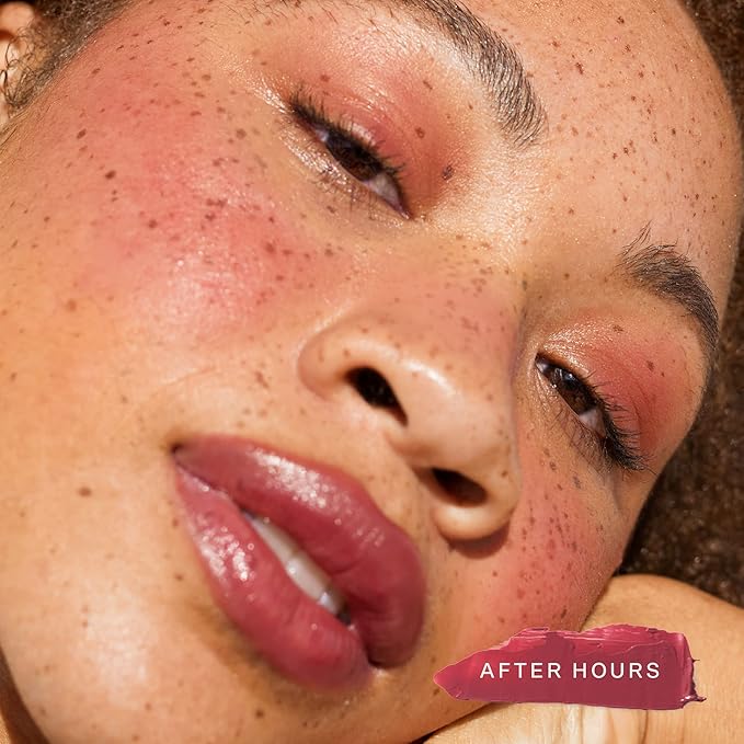 Tower 28 Beauty BeachPlease Cream Blush for Cheeks and Lips - Multi-Purpose Lip and Cheek Tint in Berry Blush - for Sensitive Skin – Color AFTER HOURS, Luminous Finish-BrightBean Baby