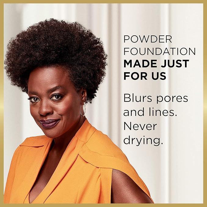 L'Oreal Paris Age Perfect Creamy Powder Foundation Compact, 315 Natural Buff, 0.31 Ounce-BrightBean Baby