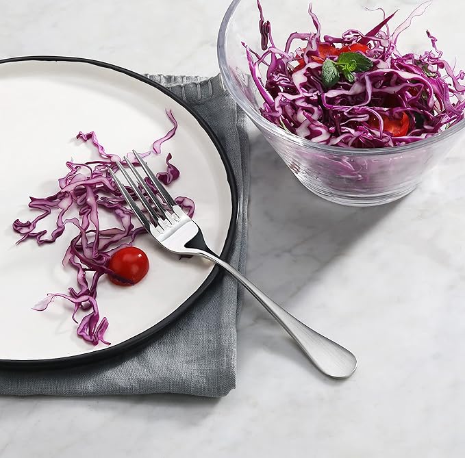 Artaste Rain 18/10 Stainless Steel (Matte, Salad Fork (12-Piece))