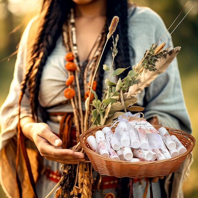 50 Set Employee Appreciation Gifts Bulk Baby Shower Favors Lip Balms Bulk Thank You Gifts Wedding Bridal Shower Bachelorette Gifts Prizes for Guests Women Teacher Coworker Nurse(BOHO)-BrightBean Baby