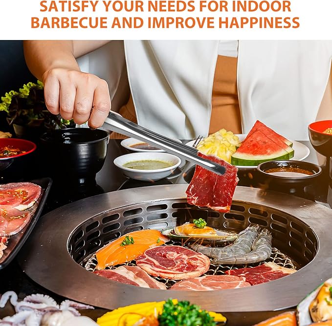 Serving Tongs Kitchen Tongs,Buffet Tongs, Stainless Steel Food Tong Serving Tong,small tongs 8 Pack (12 Inch)