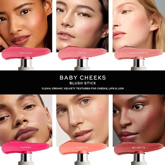 Westman Atelier Baby Cheeks Lip + Cheek Cream Blush Stick Minette-BrightBean Baby