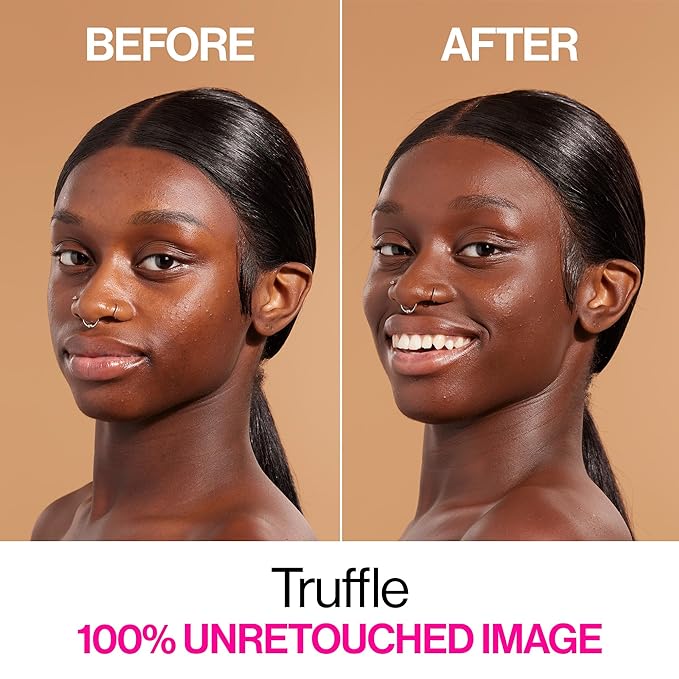 wet n wild Bare Focus Skin Tint, 5% Niacinamide Enriched,Buildable Sheer Lightweight Coverage, Natural Radiant Finish, Hyaluronic & Vitamin Hydration Boost, Cruelty-Free & Vegan - Truffle-BrightBean Baby