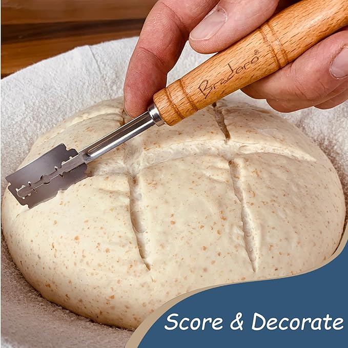 Sourdough Starter Kit, Sourdough Bread Baking Supplies, Sour Dough Starter Kits, Sour Dough Tools, Bread Making Tools, Starter Kits for Beginners, Banneton Proofing Basket, Gift for Mom Baker