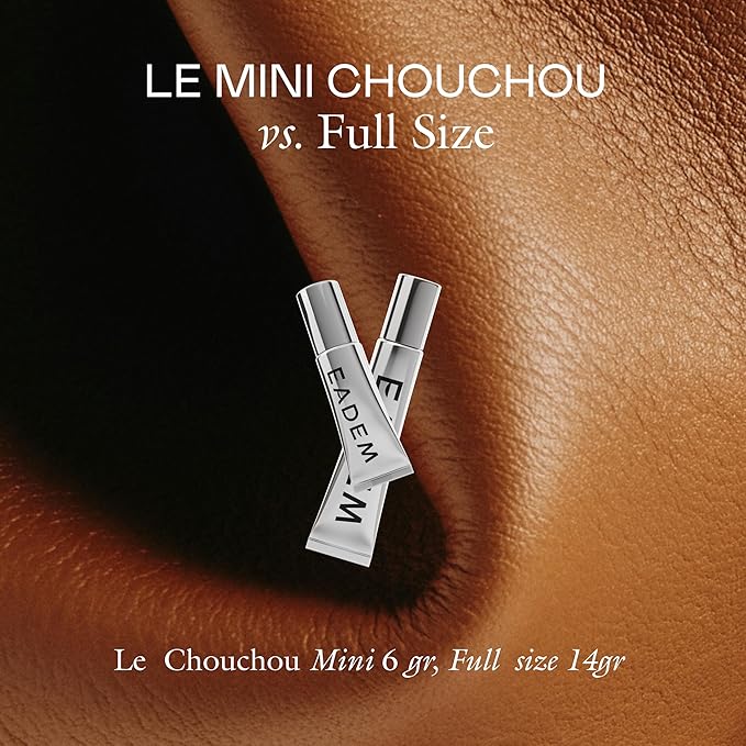 EADEM The Threesome: Three Mini Le Chouchou Lip Softening Balms, Lip Gloss for Women, Lip Plumper & Lip Mask, Overnight Hydrating & Moisturizing Luxury Lip Balm-BrightBean Baby