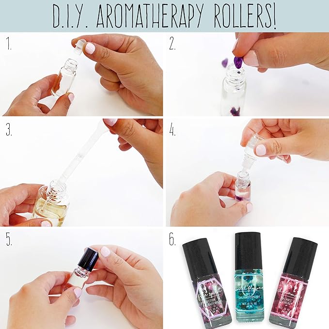 STMT DIY Signature Spa Set by Horizon Group USA, Mix & Make Your Own Spa Supplies with Salt Scrubs, Fragrances & Shimmer Lotions. Multicolored-BrightBean Baby